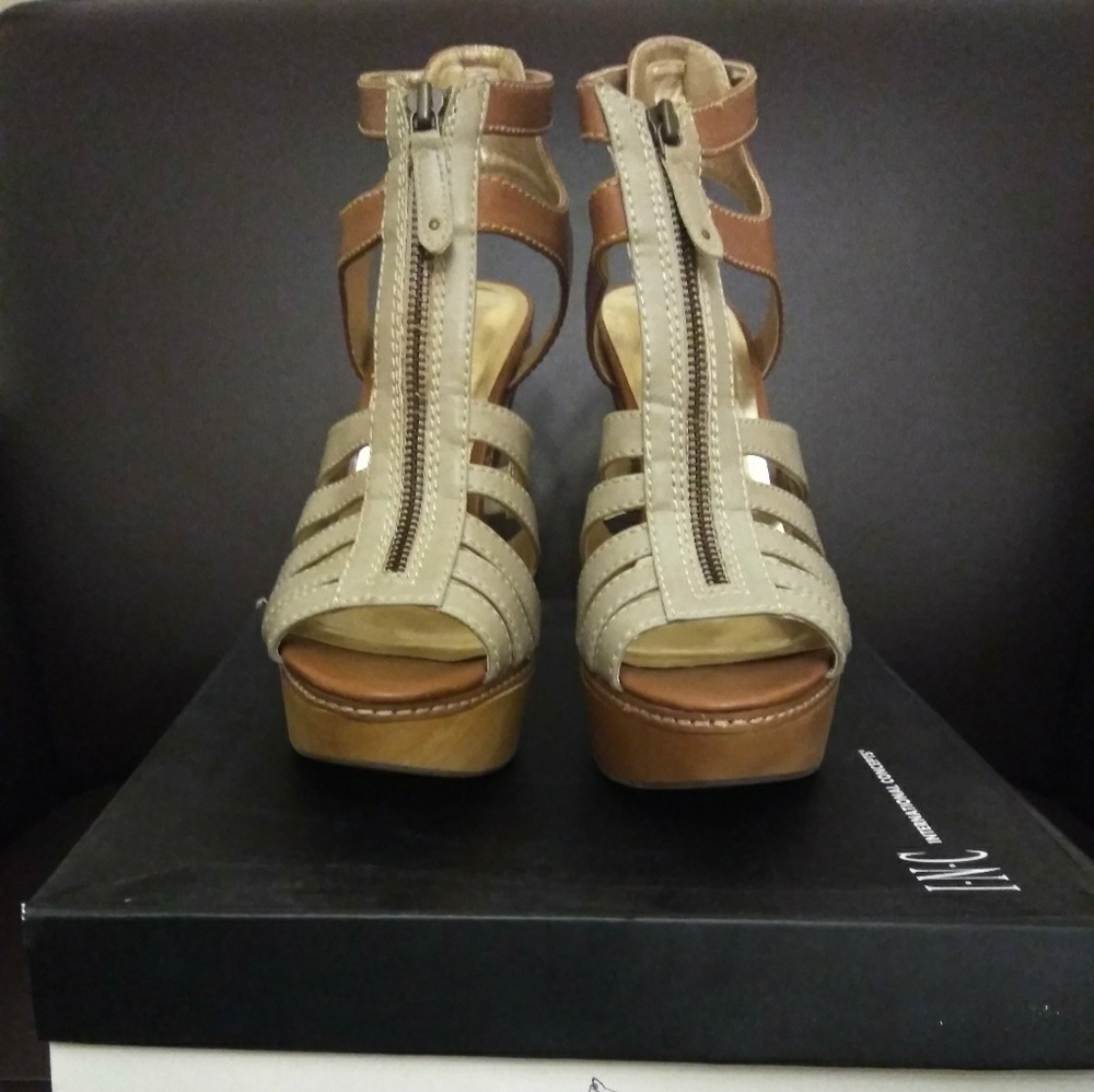 INC Wood Heels